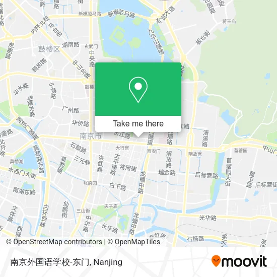 南京外国语学校-东门 map