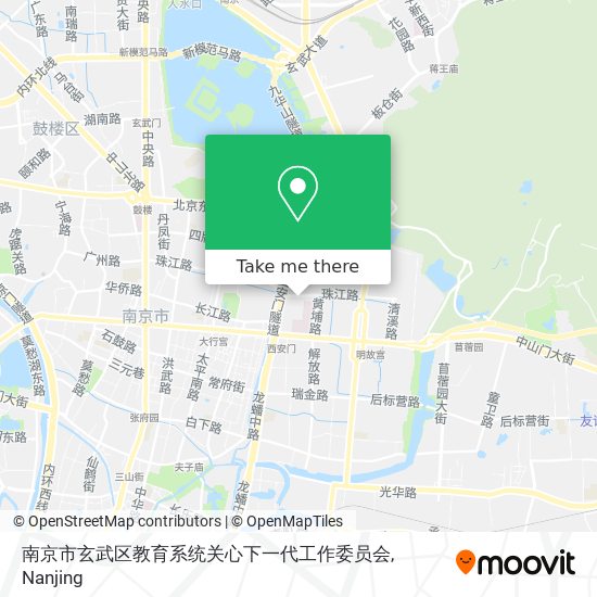 南京市玄武区教育系统关心下一代工作委员会 map