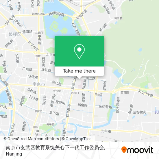 南京市玄武区教育系统关心下一代工作委员会 map