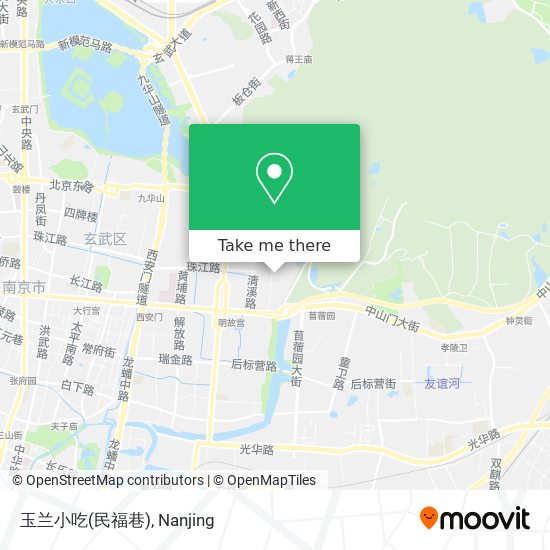 玉兰小吃(民福巷) map