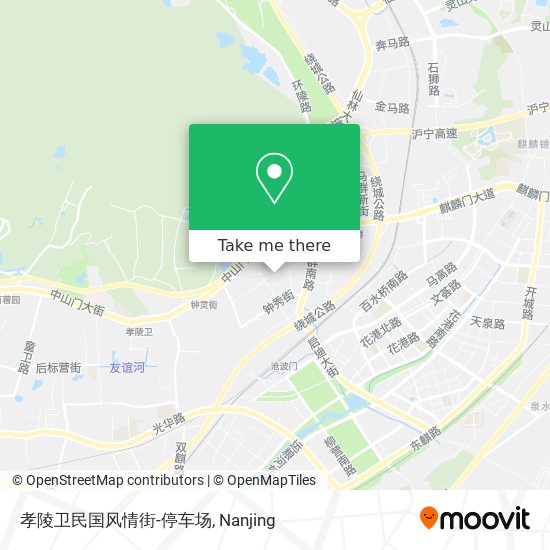 孝陵卫民国风情街-停车场 map