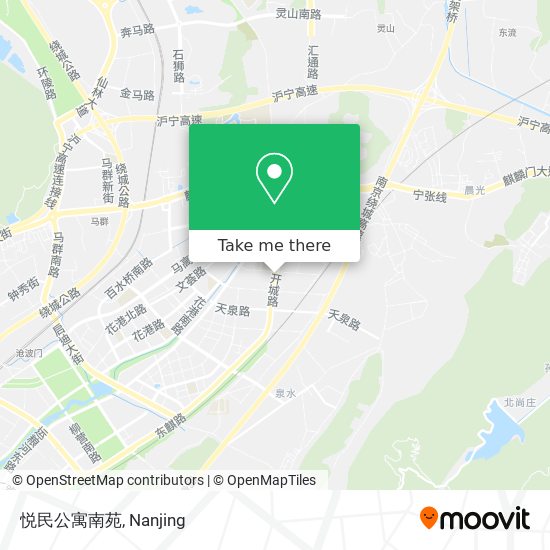 悦民公寓南苑 map