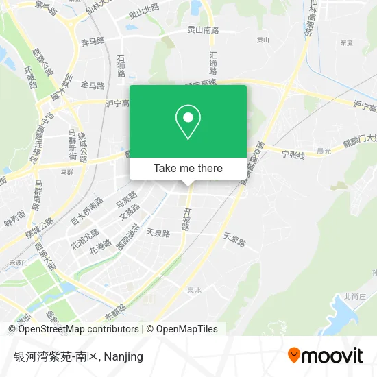 银河湾紫苑-南区 map