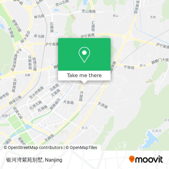 银河湾紫苑别墅 map