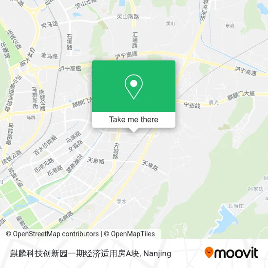 麒麟科技创新园一期经济适用房A块 map