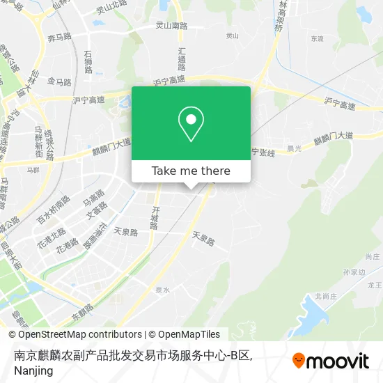 南京麒麟农副产品批发交易市场服务中心-B区 map