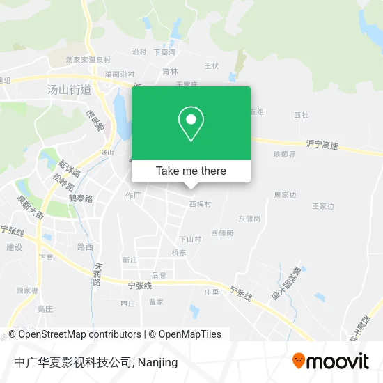 中广华夏影视科技公司 map