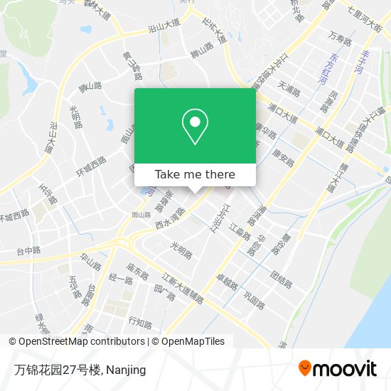 万锦花园27号楼 map