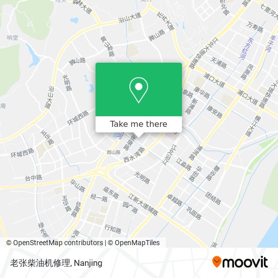 老张柴油机修理 map