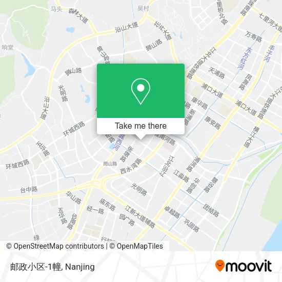 邮政小区-1幢 map