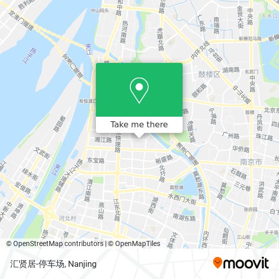 汇贤居-停车场 map