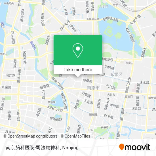 南京脑科医院-司法精神科 map