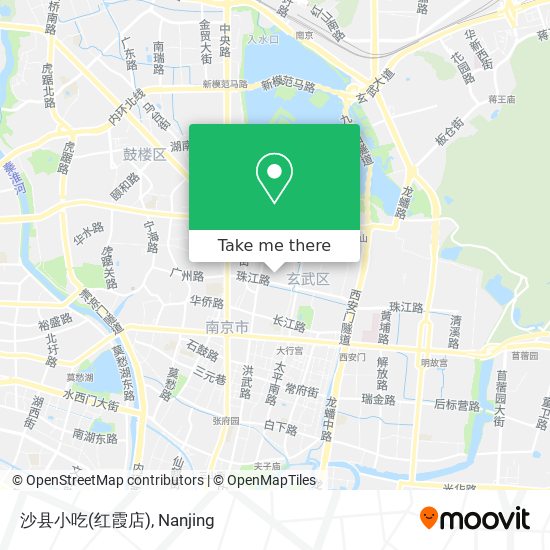 沙县小吃(红霞店) map