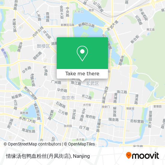 情缘汤包鸭血粉丝(丹凤街店) map
