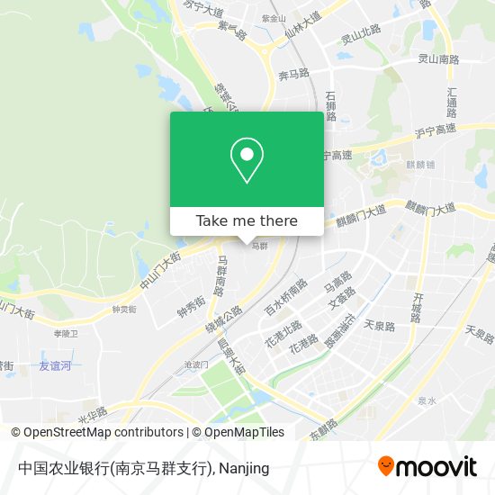 中国农业银行(南京马群支行) map