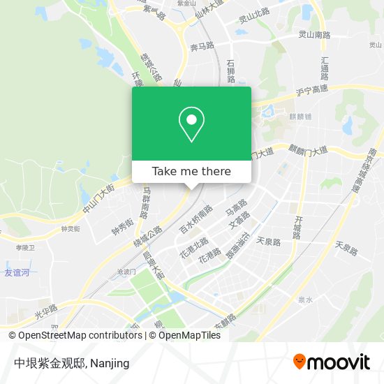 中垠紫金观邸 map