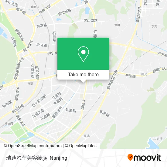 瑞迪汽车美容装潢 map
