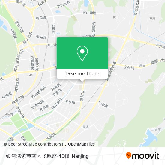银河湾紫苑南区飞鹰座-40幢 map