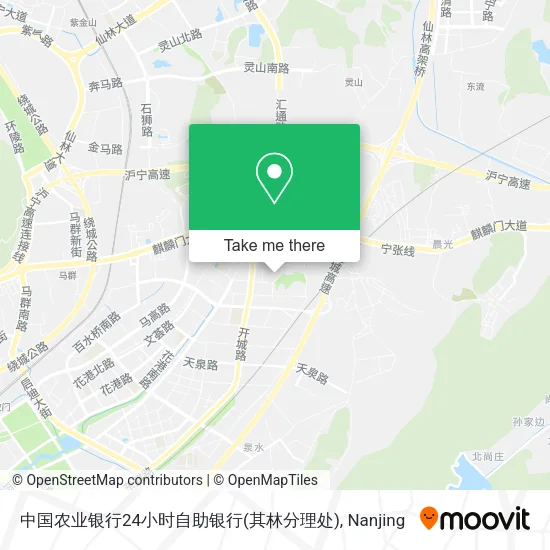 中国农业银行24小时自助银行(其林分理处) map