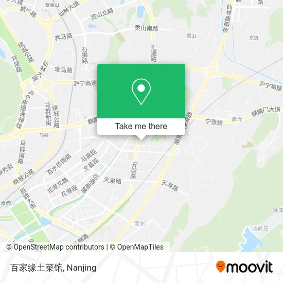 百家缘土菜馆 map