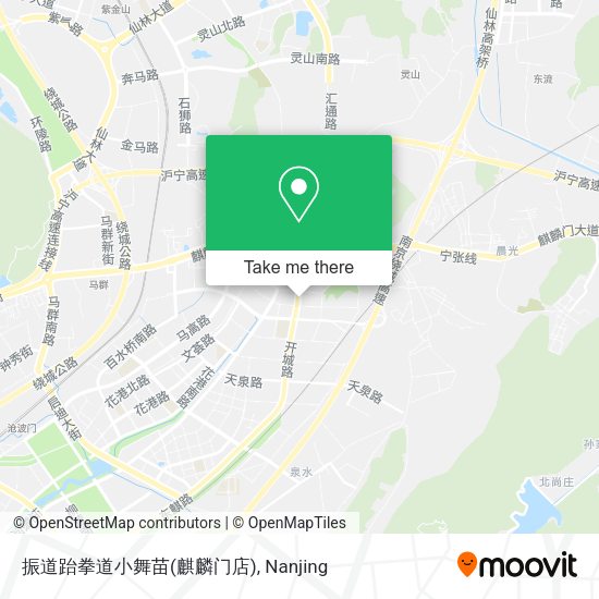 振道跆拳道小舞苗(麒麟门店) map