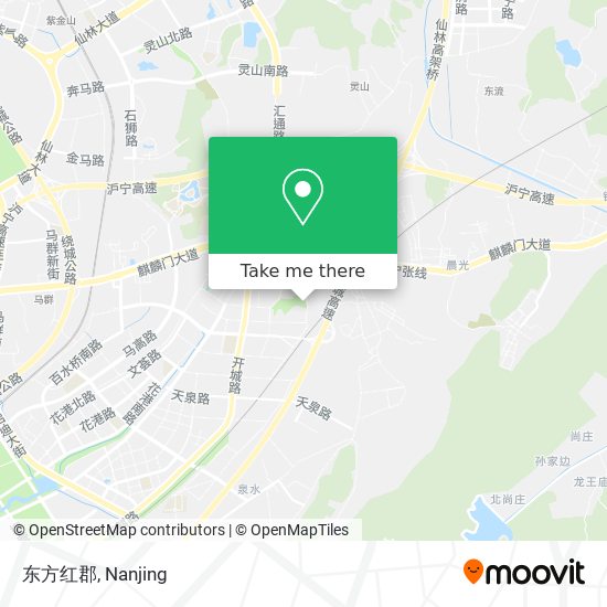 东方红郡 map