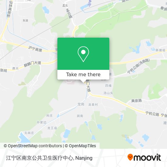 江宁区南京公共卫生医疗中心 map