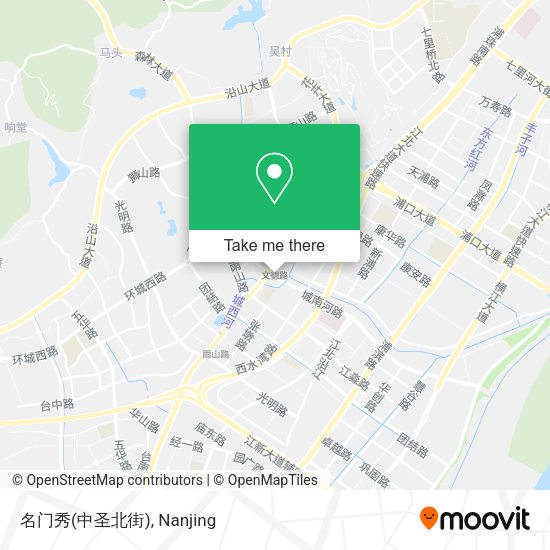 名门秀(中圣北街) map
