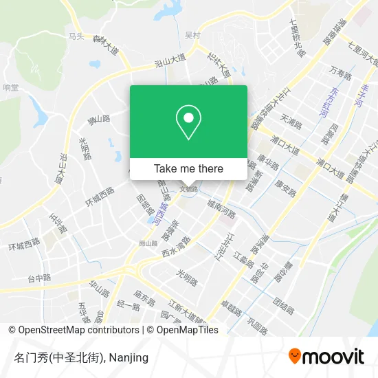 名门秀(中圣北街) map