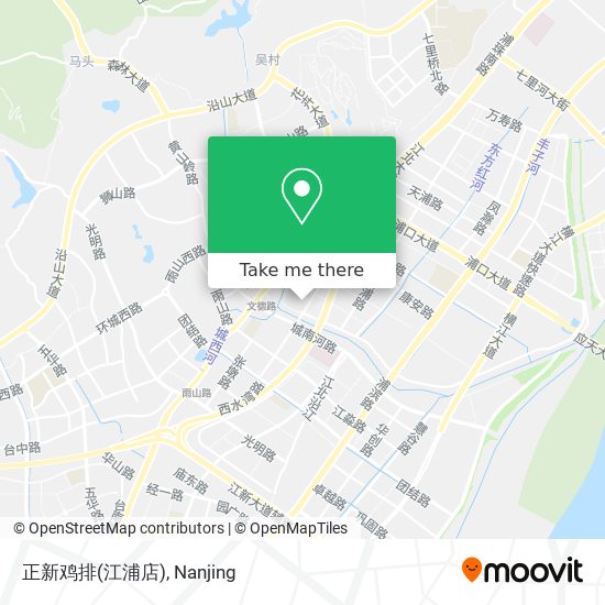 正新鸡排(江浦店) map