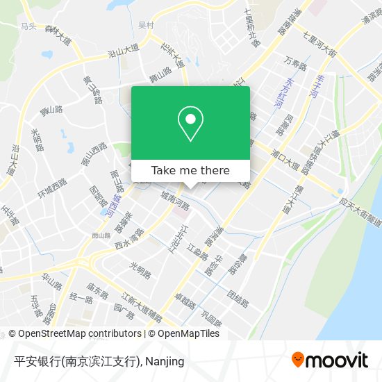 平安银行(南京滨江支行) map