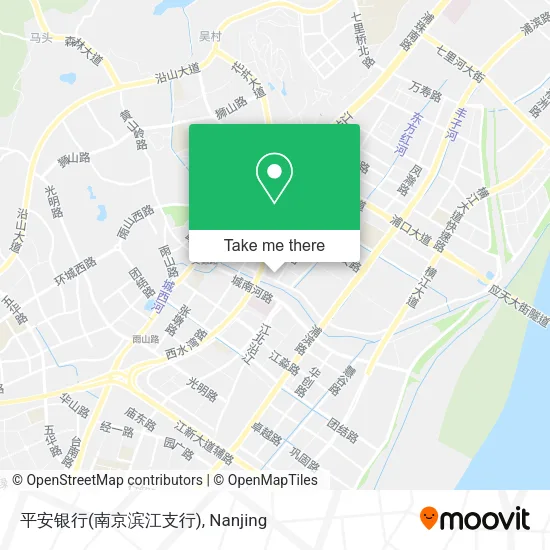 平安银行(南京滨江支行) map