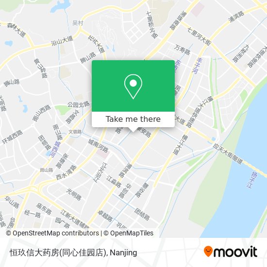 恒玖信大药房(同心佳园店) map