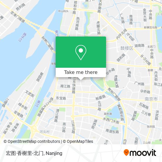 宏图·香榭里-北门 map