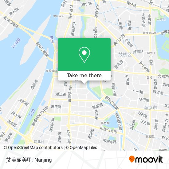 艾美丽美甲 map