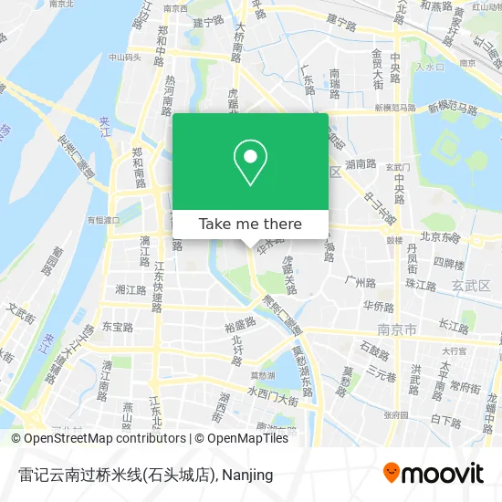 雷记云南过桥米线(石头城店) map