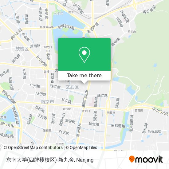 东南大学(四牌楼校区)-新九舍 map