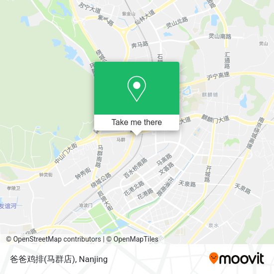 爸爸鸡排(马群店) map