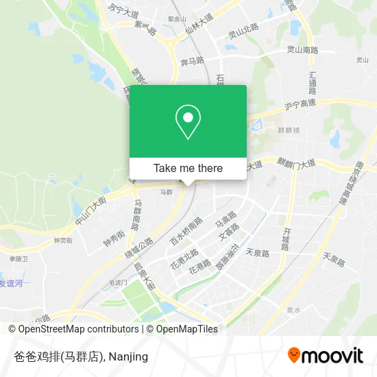 爸爸鸡排(马群店) map