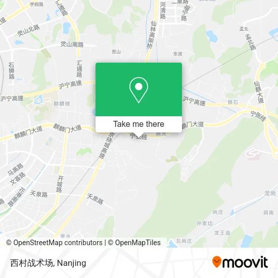 西村战术场 map