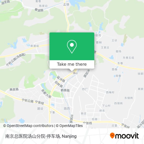 南京总医院汤山分院-停车场 map