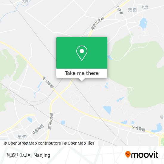 瓦殿居民区 map