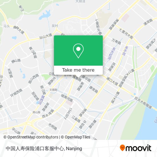 中国人寿保险浦口客服中心 map
