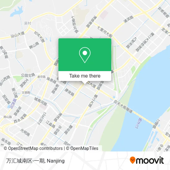 万汇城南区-一期 map