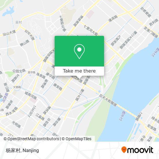 杨家村 map