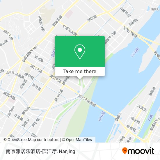 南京雅居乐酒店-滨江厅 map