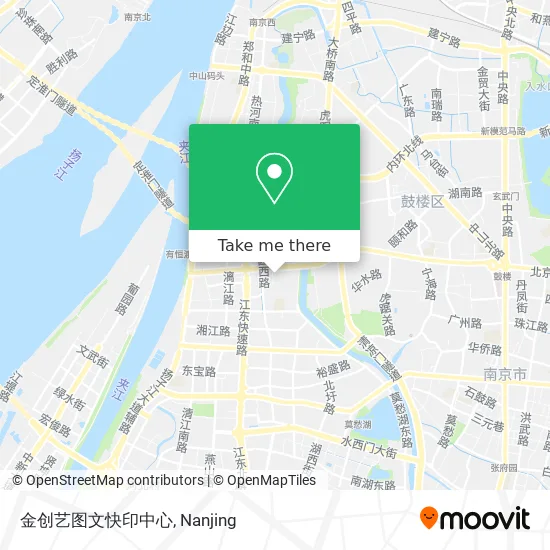 金创艺图文快印中心 map