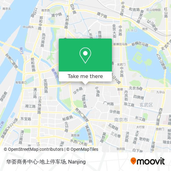 华荟商务中心-地上停车场 map