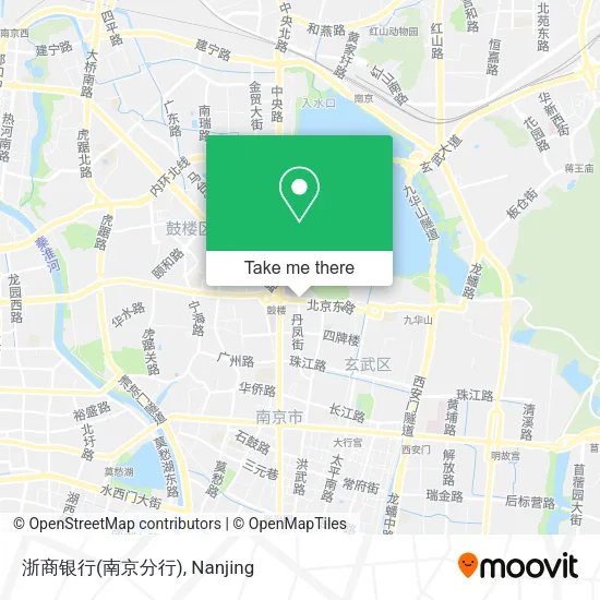 浙商银行(南京分行) map