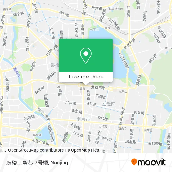 鼓楼二条巷-7号楼 map